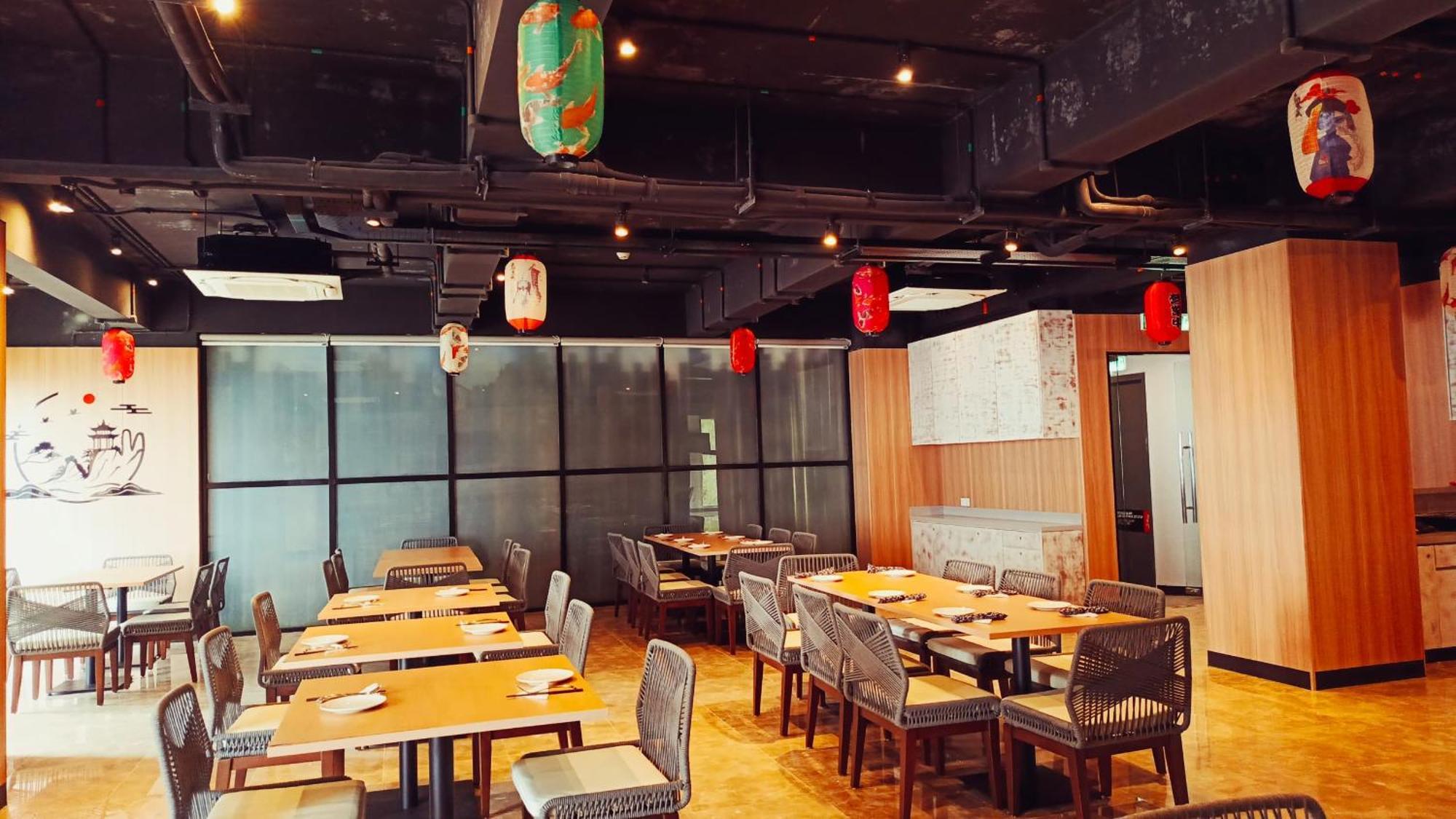 그랜드 이온 델레멘 호텔 겐팅 하일랜드 외부 사진 Interior of a restaurant in Japan